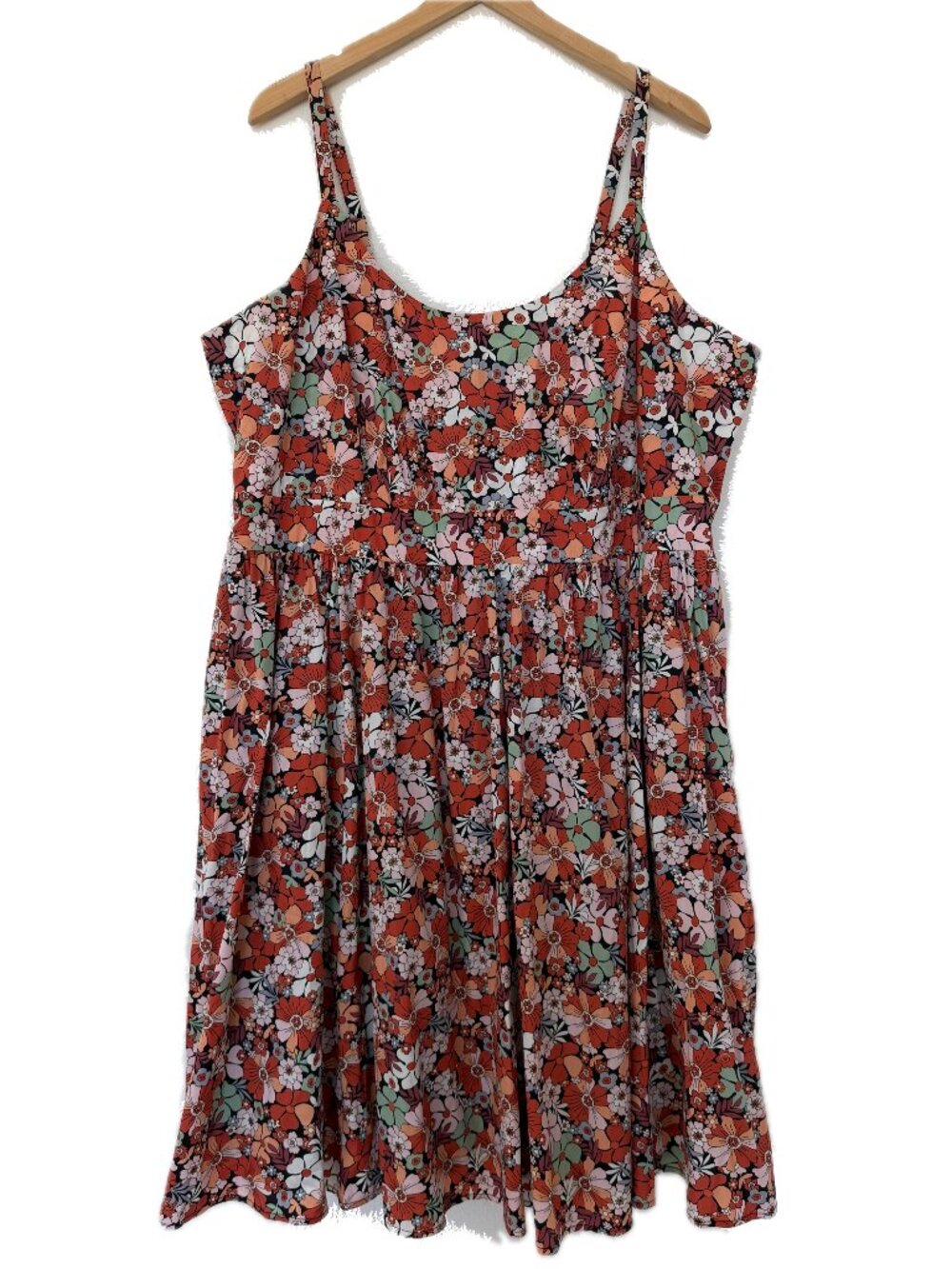 Torrid Retro Chic Multicolor Floral Dress - Size 3X